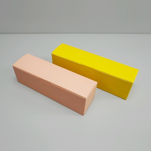 노랑, 핑크 마카롱상자 다용도박스 - 소 (10개,50개)